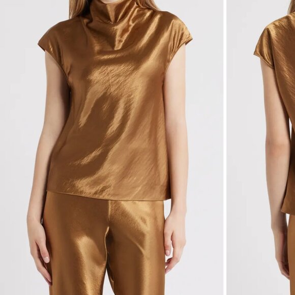 NWT Rails Loretta Top in ginger size small - Picture 2 of 5